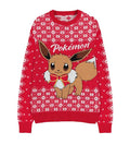 Maglione Natale Pokemon Eevee Red XS