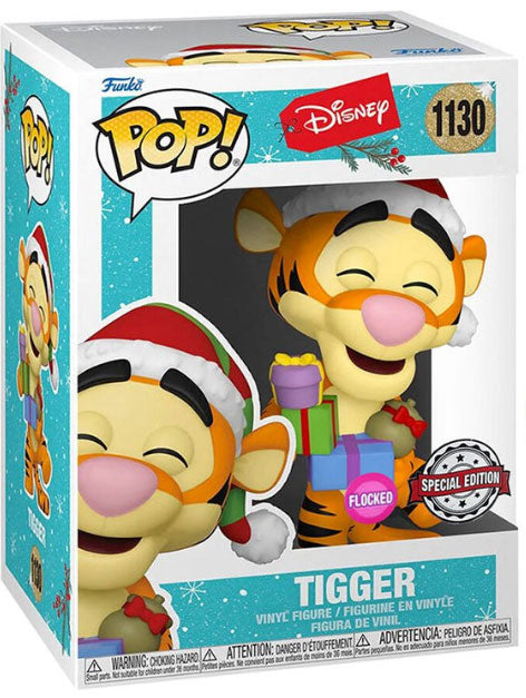 FUNKO POP Holiday Disney Tigger Flocked 1130