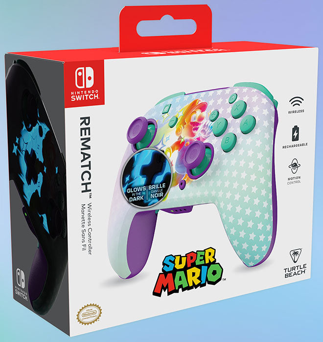 TURTLEBEACH SWITCH Controller Wireless Rematch Super Mario