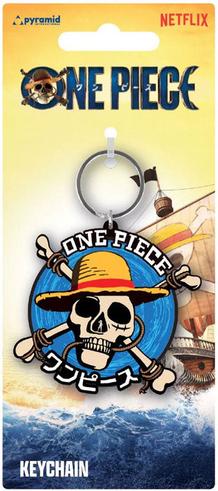 Portachiavi One Piece Straw Hat Crew Logo