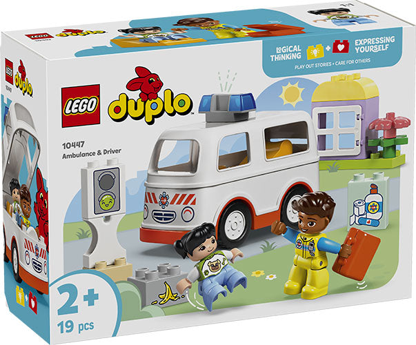 10447 Duplo Town Ambulanza e Autista