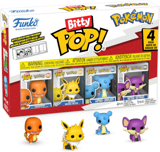 FUNKO BITTY POP 4 Pack Pokemon Charmander