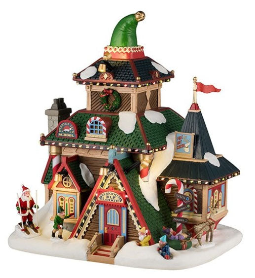 45224 LEMAX Elwood's Elf Lodge + 4.5V Adaptor