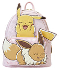 FUNKO Loungefly Mini Zaino Pokemon Pikachu & Eevee