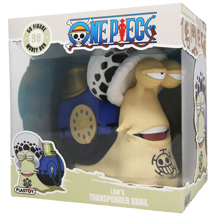 PLASTOY Salvadanaio One Piece Lumacofono Law