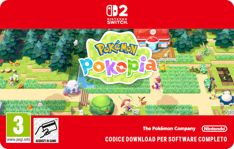 Pokemon Pokopia Switch 2 PIN