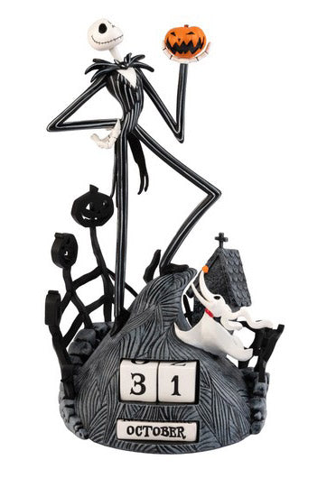 Calendario Perpetuo Nightmare B.C. Jack Skellington & Zero