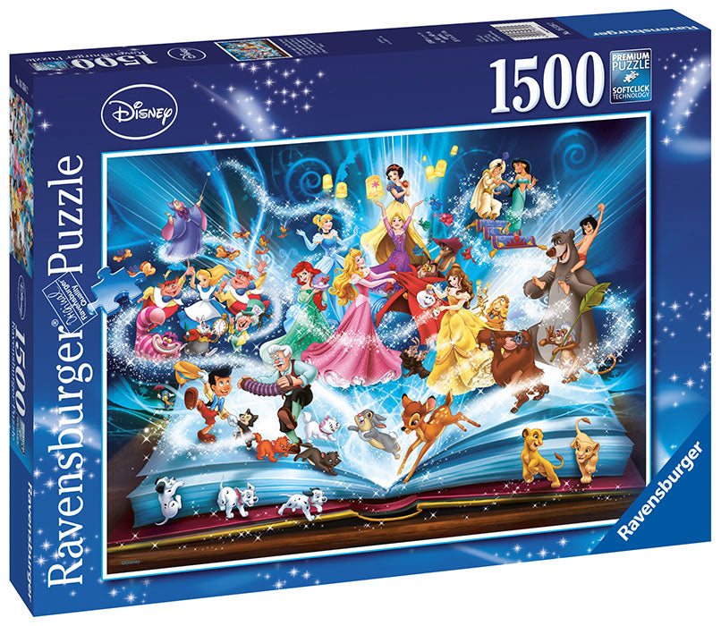 Puzzle 1500pz Disney Il Magico Libro delle Fiabe