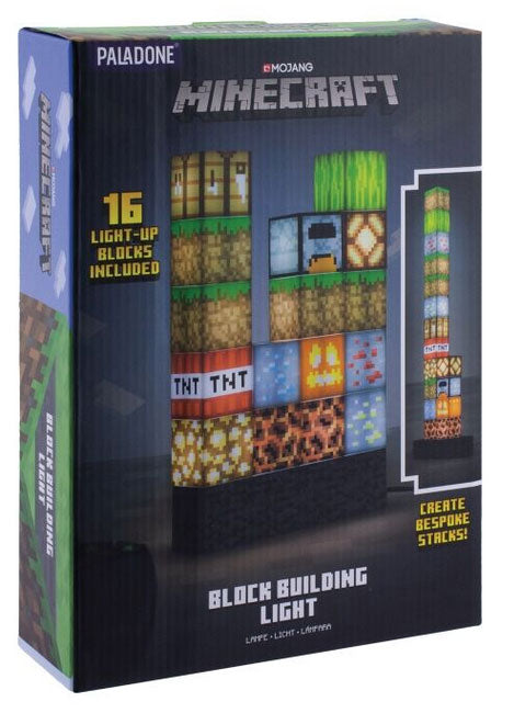 Paladone Lampada Minecraft Block Building