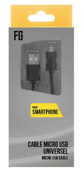 FREAKS Cavo di Ricarica da USB-A a Micro USB Black 1m