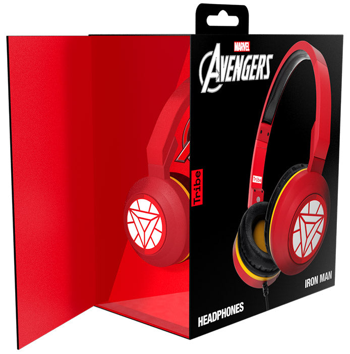 TRIBE Cuffie con Microfono Iron Man