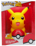 Lampada Speaker Wireless Pokemon Pikachu Sitting & Poke Ball