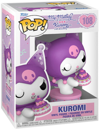 FUNKO POP Hello Kitty Kuromi 20th Kuromi w/Cake 108