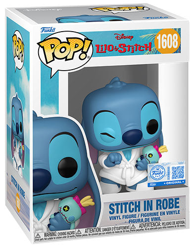 FUNKO POP Disney Stitch in Robe 1608