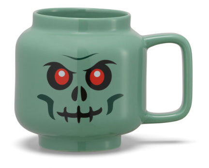 Tazza LEGO Testa Skeleton Verde Large