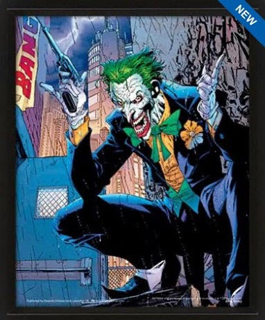 Quadro 3D Joker Bang
