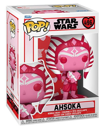 FUNKO POP Star Wars Valentines S2 Ahsoka 496