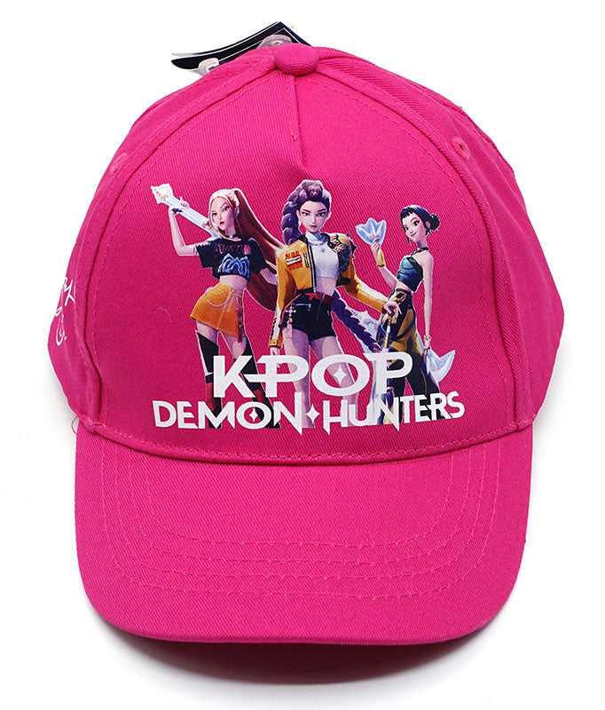 Cap Girl KPop Demon Hunters Rosa Huntrix Taglia 52