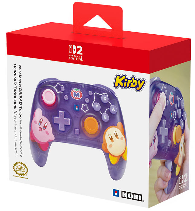 HORI SWITCH 2 Controller Wired Horipad Turbo Kirby e Waddlee