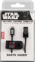 TRIBE Cavo di Ricarica da USB a Lightning Darth Vader 1.2m