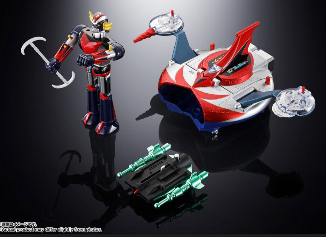 UFO Robot Goldrake & Ufo Spazer Popy Chogokin Deluxe Set