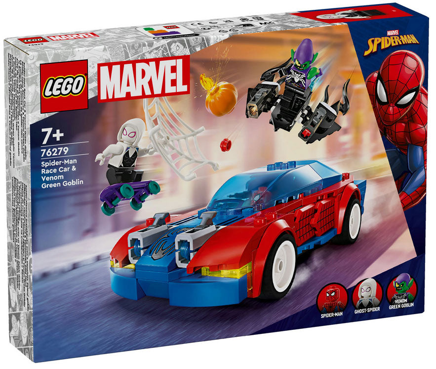 76279 Marvel Auto di Spider-Man e Venom Goblin EOL RARE