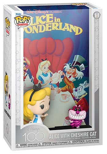 FUNKO POPS Disney 100th Alice w/Gatto del Cheshire 11