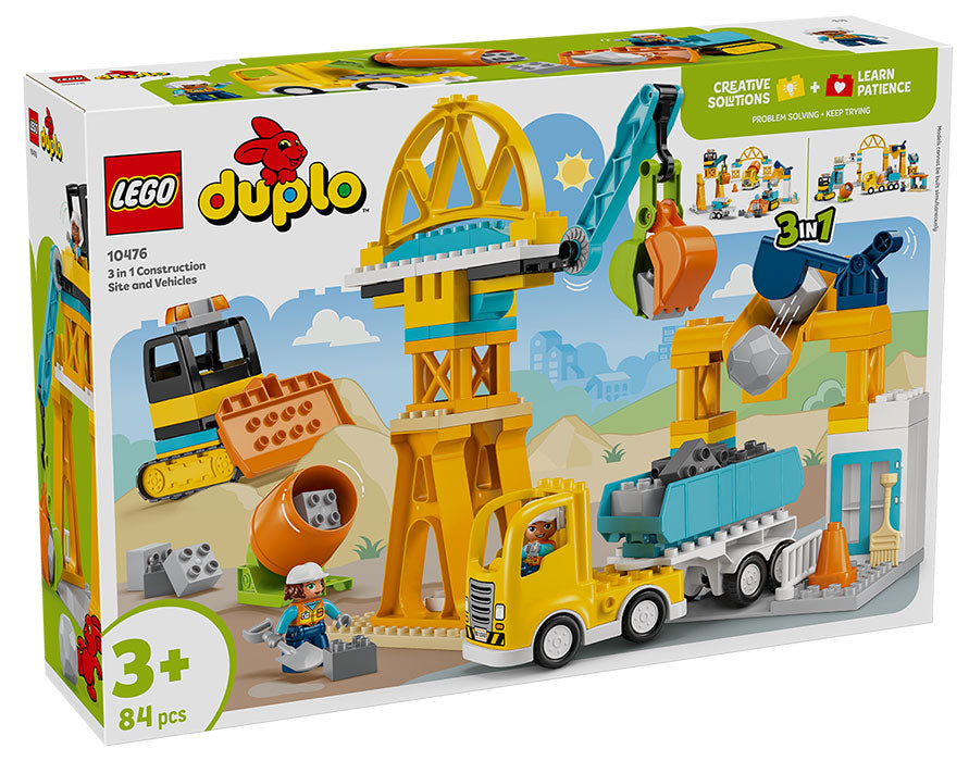 10476 Duplo Town Cantiere e Veicoli 3 in 1