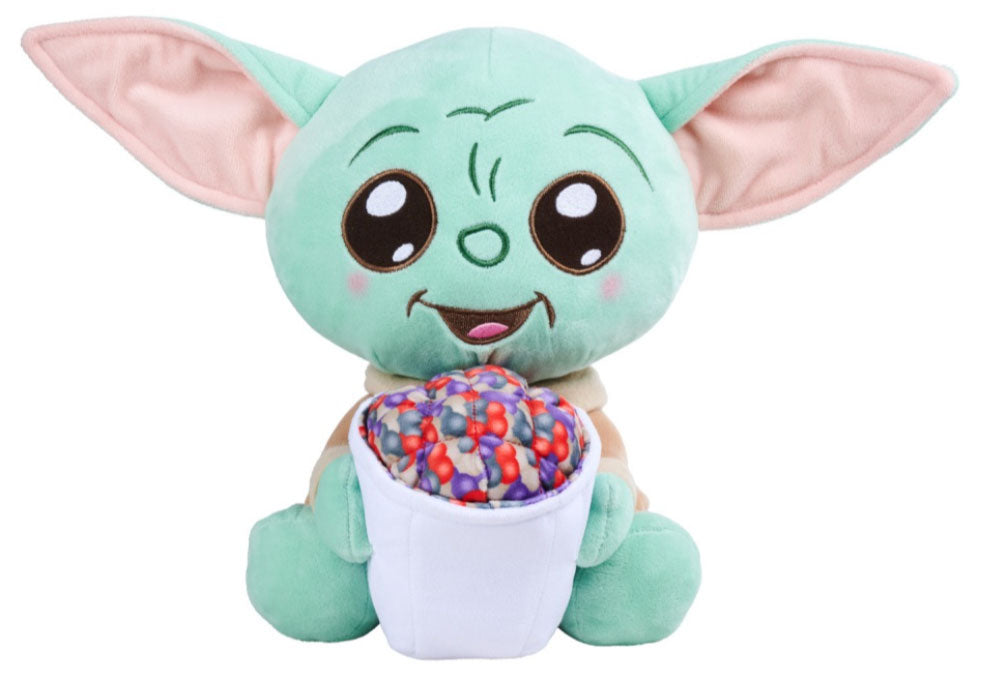 Peluche Star Wars The Mandalorian and Grogu w/Popcorn cm25