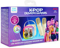 KPop Demon Hunters Karaoke Cassa + 2 Microfoni Huntrix Oro