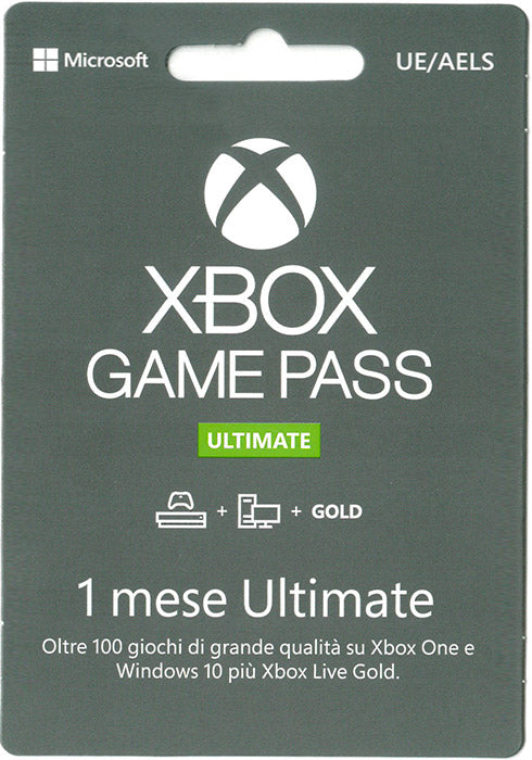Microsoft Xbox Game Pass Ultimate 1 Mese