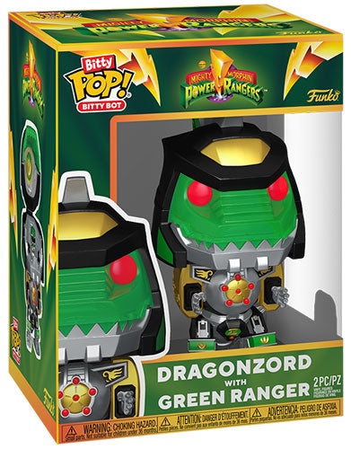 FUNKO BITTY POP Bots Power Rangers Dragonzord w/Green Ranger