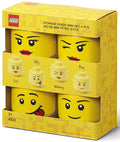 Contenitore LEGO Mini Testa Set 4pz
