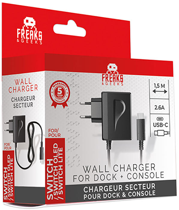FREAKS SWITCH Caricatore AC per il Dock V2
