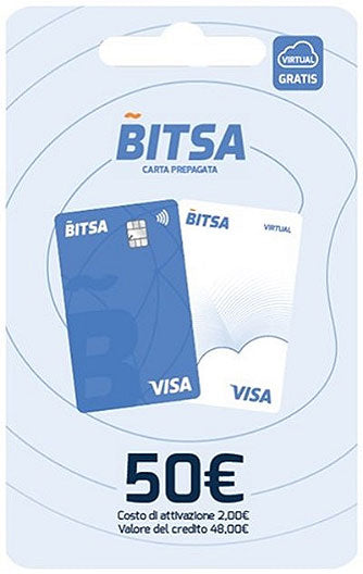 Ricarica Bitsa 50 Euro
