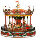 34682 LEMAX Santa Carousel + 4.5V Adaptor