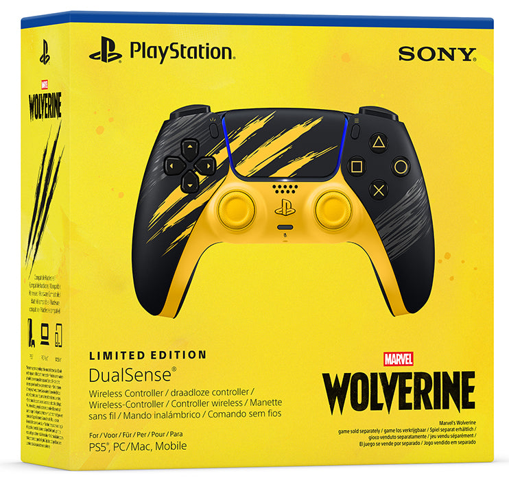SONY PS5 Controller Wireless DualSense Marvel's Wolverine