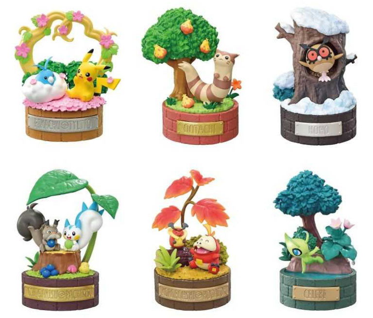Pokemon Peaceful Moments! Tale The Forest 2 1pz Assortimento