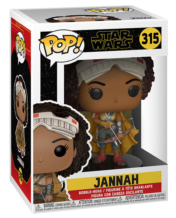 FUNKO POP Star Wars Rise of Skywalker Jannah Bobble 315